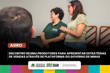 Produtores de Andradas conhecem plataforma que pode ampliar suas vendas 
