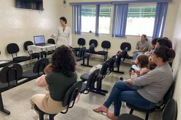 MATERNO INFANTIL EM ANDRADAS PROMOVE PALESTRA SOBRE ALIMENTAÇÃO SAUDÁVEL NA INFÂNCIA