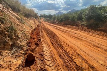 PREFEITURA DE ANDRADAS PROMOVE MELHORIAS NAS ESTRADAS DO MORRO DA CAVA E PALESTRINA