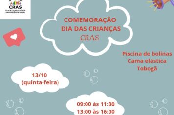 CRAS PROMOVE EVENTO DO DIA DAS CRIANÇAS EM ANDRADAS