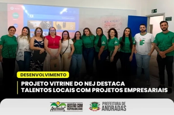 Alunos do NEJ apresentam Projeto Vitrine e fortalecem conexão com o setor produtivo