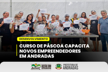 Curso de Ovos de Páscoa para novos empreendedores