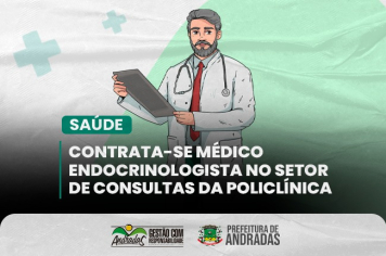 Vaga para Médico Endocrinologista