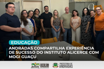 Projeto Alicerce é referência na região