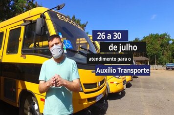 RENOVAÇÃO DO AUXÍLIO TRANSPORTE INTERMUNICIPAL