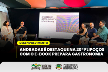 Andradas é destaque na 20ª Flipoços