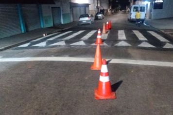 DEPARTAMENTO DE TRÂNSITO PROMOVE A SINALIZAÇÃO DAS VIAS DE ANDRADAS