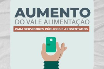 PREFEITURA DE ANDRADAS CONCEDE AUMENTO NO VALE ALIMENTAÇÃO DOS SERVIDORES MUNICIPAIS