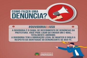 COMO REALIZAR UMA DENÚNCIA NA OUVIDORIA?