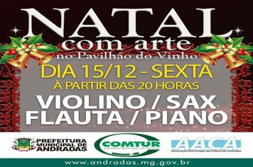 Programação de Natal para o final de semana