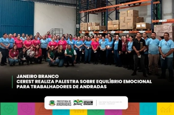 Cerest encerra Janeiro Branco com o tema Saúde Mental no Trabalho