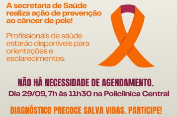 Prevenção ao câncer de pele