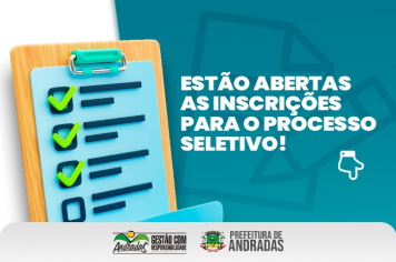Abertas as inscrições para processo seletivo no primeiro semestre