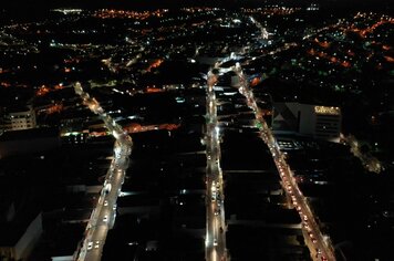 ILUMINAÇÃO PÚBLICA: SUBSTITUIÇÃO DAS LÂMPADAS COMUNS POR LED´S SEGUE A TODO VAPOR EM ANDRADAS!