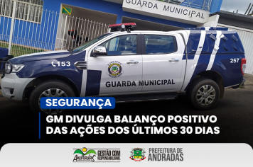 Ações da Guarda Municipal de Andradas
