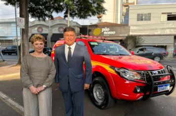 PREFEITURA DE ANDRADAS PROMOVE A ENTREGA DE NOVA VIATURA PARA O CORPO DE BOMBEIROS NESTA SEXTA-FEIRA, 28 DE JUNHO
