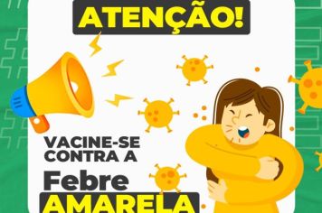 SAÚDE ALERTA PARA O RISCO DE FEBRE AMARELA EM ANDRADAS