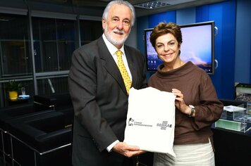 PREFEITA MARGOT PIOLI SE REÚNE COM O PRESIDENTE DO SEBRAE CARLOS MELLES