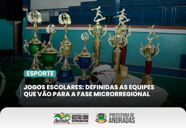 Final da etapa municipal dos Jogos Escolares