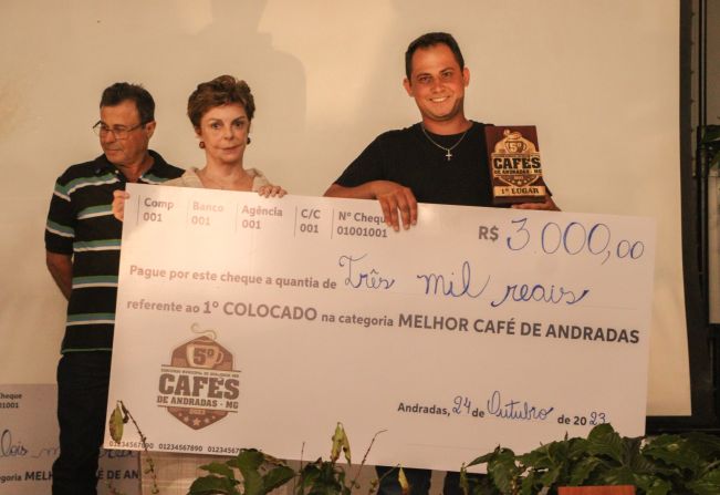 5º CONCURSO MUNICIPAL DE QUALIDADE DOS CAFÉS DE ANDRADAS: CONHEÇA OS VENCEDORES DESTA EDIÇÃO!