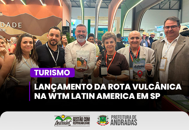 Andradas presente na maior feira de Turismo da América Latina