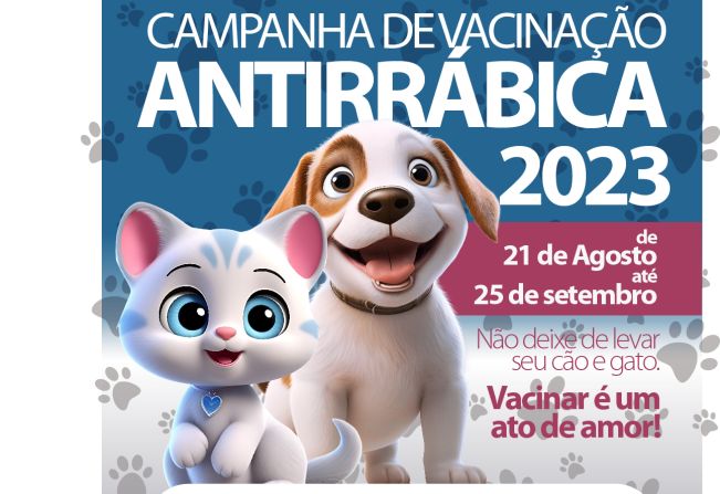 PREFEITURA DE ANDRADAS PROMOVE CAMPANHA DE VACINAÇÃO ANTIRRÁBICA