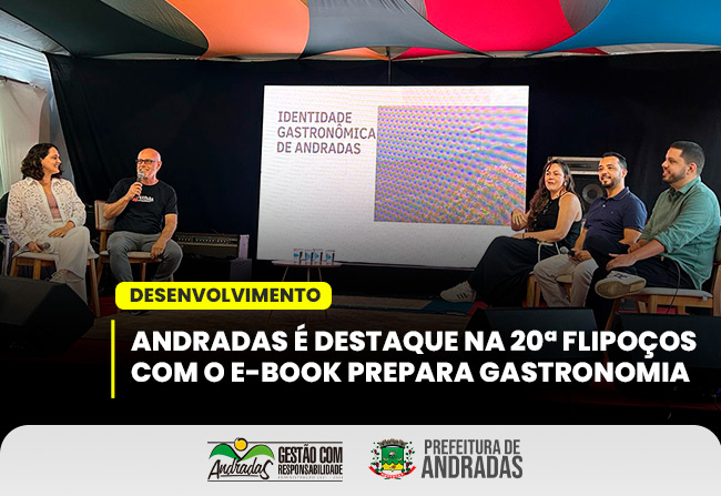 Andradas é destaque na 20ª Flipoços