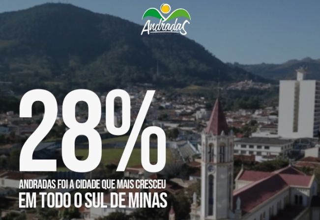 ANDRADAS ATINGIU O MAIOR CRESCIMENTO DA REGIÃO DO SUL DE MINAS NA APURAÇÃO DO VAF EM 2022