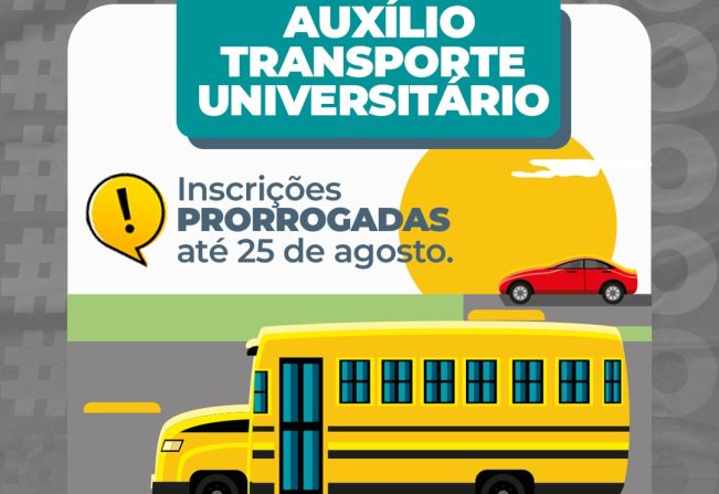 RENOVAÇÃO DO AUXÍLIO TRANSPORTE INTERMUNICIPAL