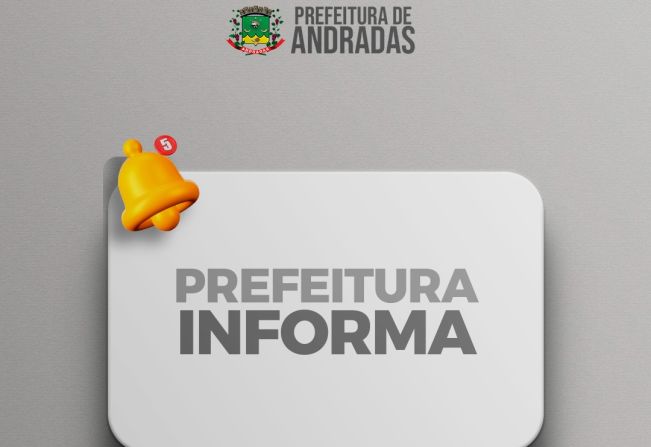 COMUNICADO – MUDANÇA DE ENDEREÇO DO CRAS ANDRADAS