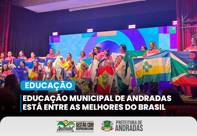 Andradas é finalista no Prêmio Ação Destaque 2025