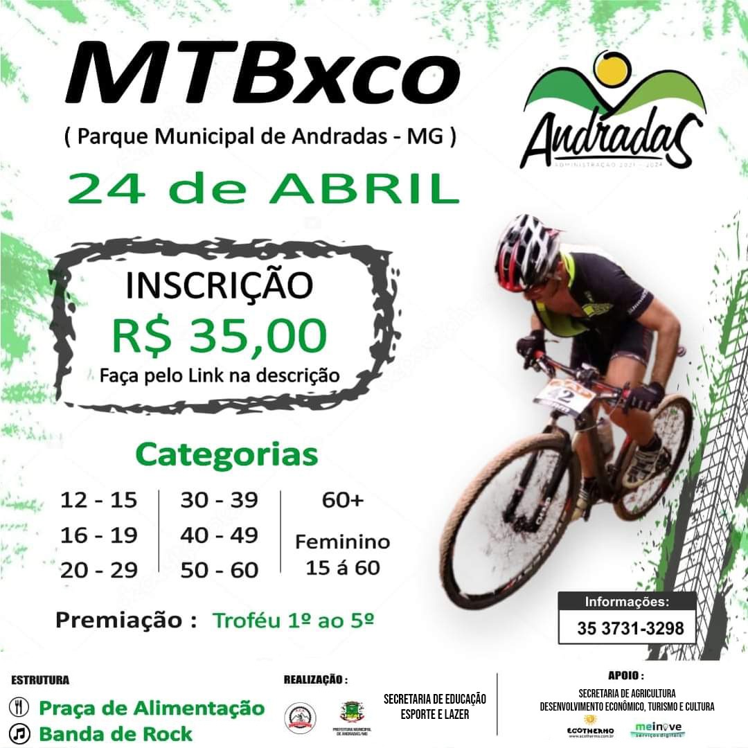 EVENTO DE MTBxco EM ANDRADAS