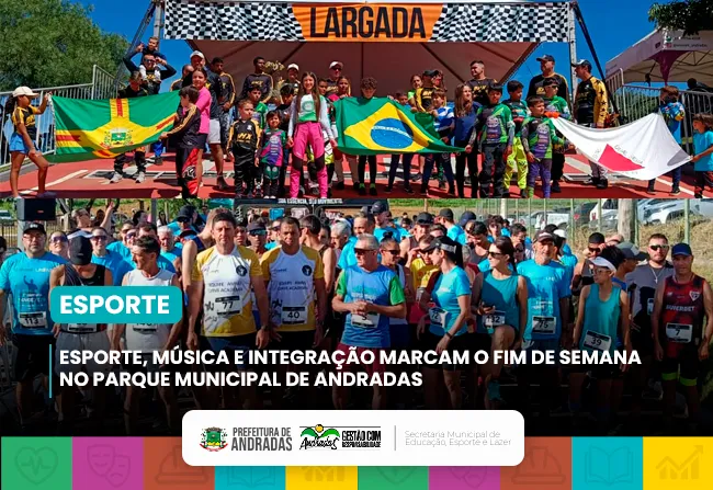 Rock Race in Park impulsiona esporte, música e integração em Andradas