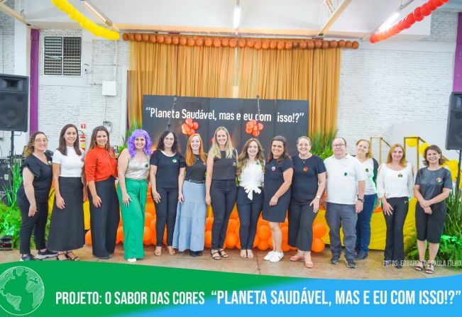 SECRETARIA MUNICIPAL DE EDUCAÇÃO PROMOVE A APRESENTAÇÃO DA 15ª EDIÇÃO DO PROJETO “SABOR DAS CORES”