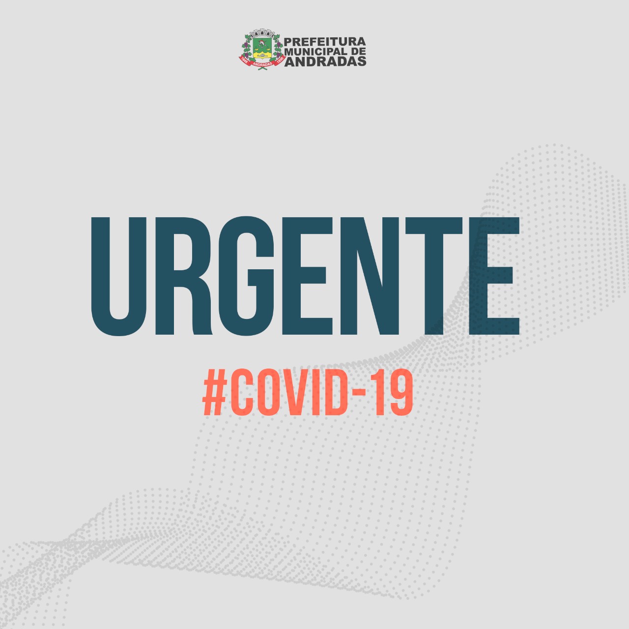 SÁUDE ALERTA À POPULAÇÃO SOBRE O AUMENTO DE NOVOS CASOS DE COVID EM ANDRADAS