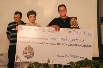 5º CONCURSO MUNICIPAL DE QUALIDADE DOS CAFÉS DE ANDRADAS: CONHEÇA OS VENCEDORES DESTA EDIÇÃO!