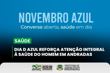 Prefeitura de Andradas promove Dia D Azul 