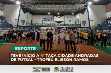 4ª Taça Cidade de Andradas de Futsal
