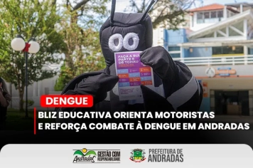 Mobilização educativa leva informação e prevenção às ruas de Andradas