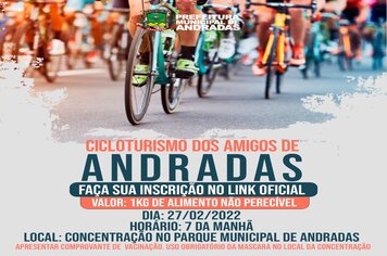 CICLOTURISMO DOS AMIGOS DE ANDRADAS