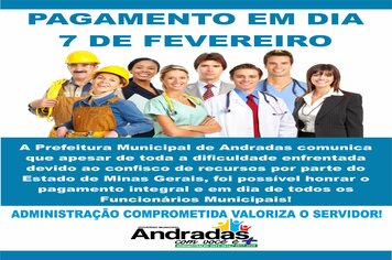 Pagamento em dia!