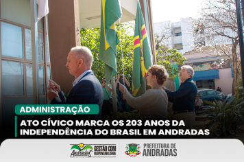 Comemorações de 7 de setembro em Andradas