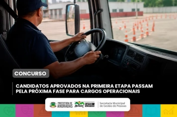 Provas práticas do concurso público acontecem neste domingo em Andradas