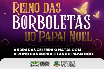 Andradas apresenta a programação especial de Natal