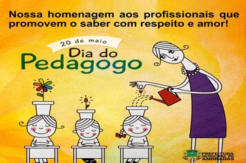 20 DE MAIO DIA DO PEDAGOGO