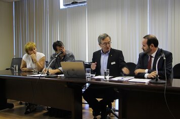 Equipe administrativa de Andradas participa de reunião no Ministério de Desenvolvimento, Indústria, Comércio Exterior e Serviços.