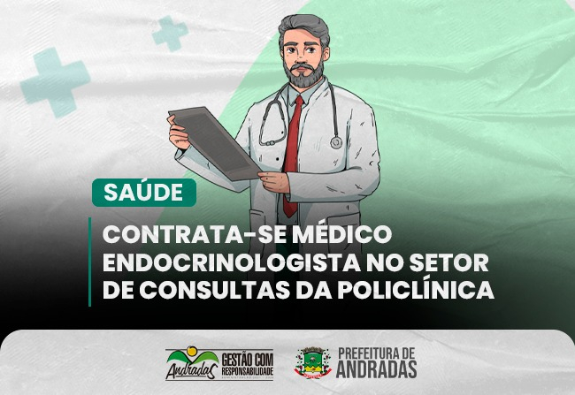 Vaga para Médico Endocrinologista