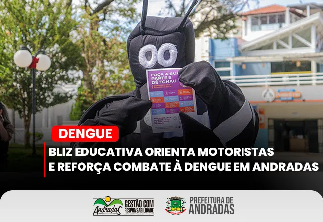 Mobilização educativa leva informação e prevenção às ruas de Andradas