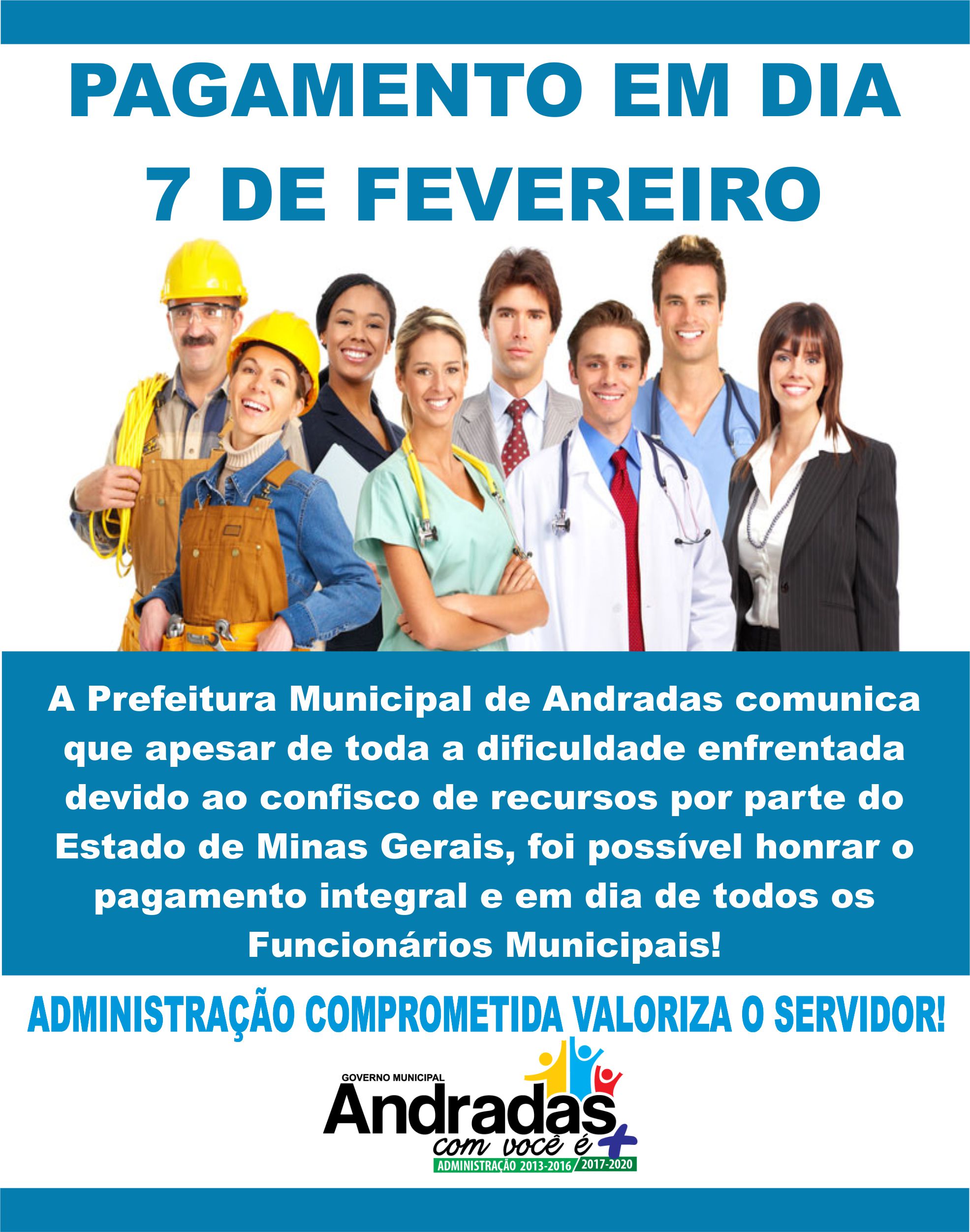 Pagamento em dia!