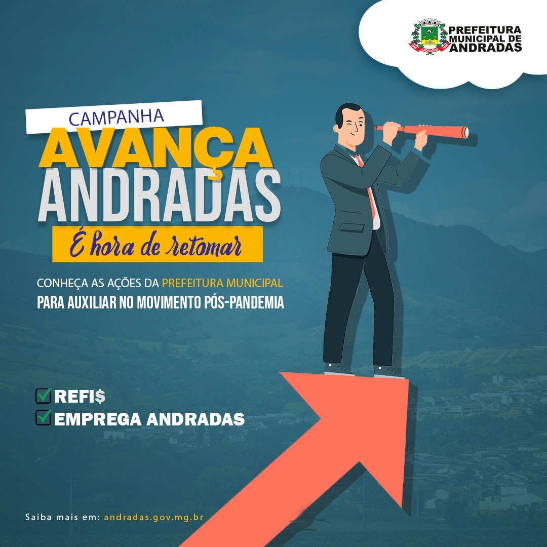 PREFEITURA IMPLANTA PROJETO AVANÇA ANDRADAS